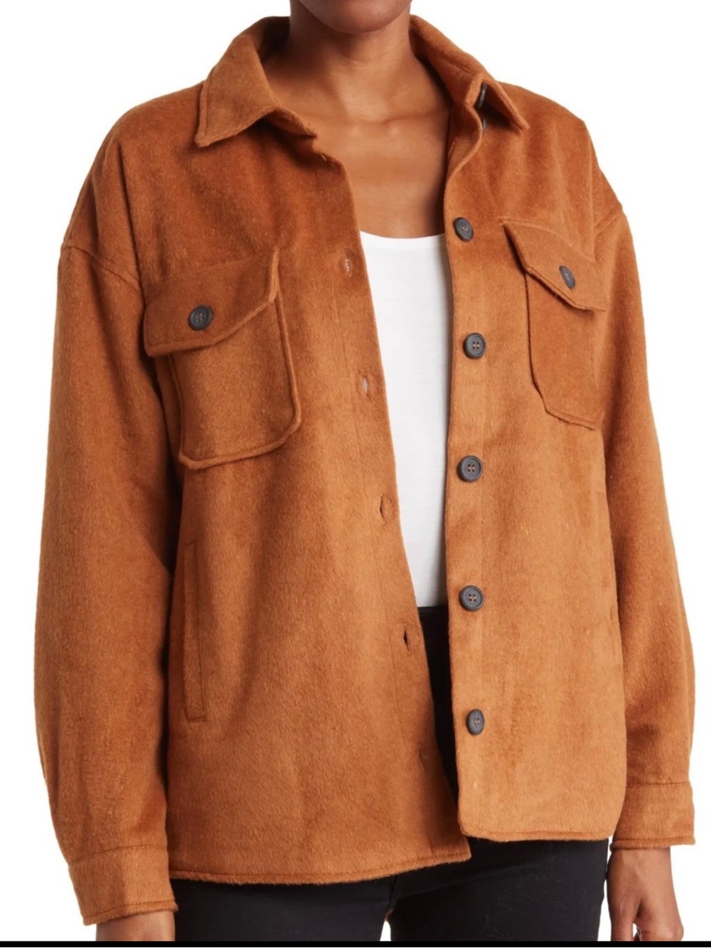 Thread & Supply - Nordstrom Brown Shirt Jacket XL